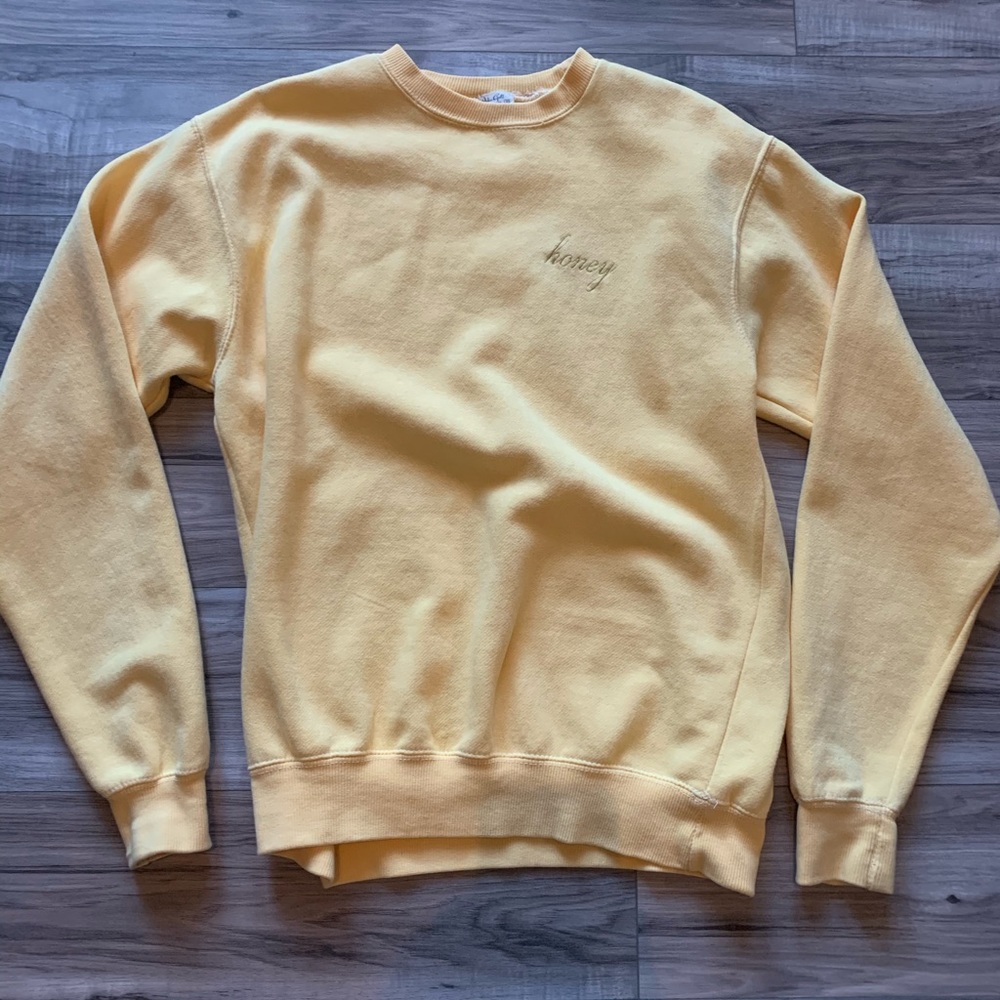 Brandy Melville Honey Crewneck, one size only